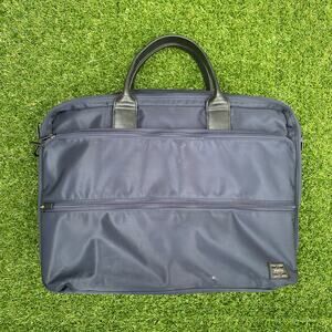 Porter Yoshida & Co Time Business Bag Navy Blue
